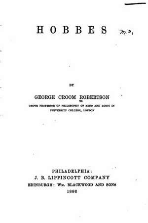 Hobbes de George Croom Robertson