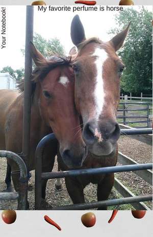 Your Notebook! My Favorite Perfume Is Horse de Mary Hirose