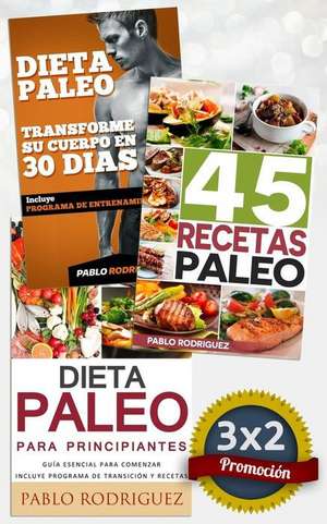 Pack Dieta Paleo 3x2 de Pablo Rodriguez