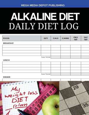 Alkaline Diet Daily Diet Log de Mega Media Depot