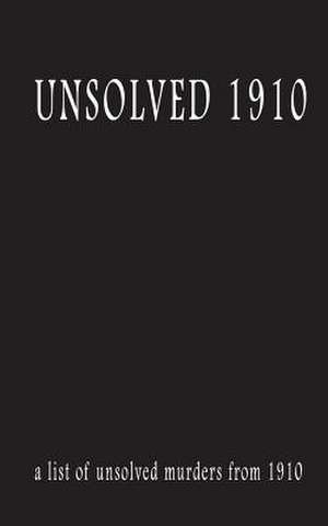 Unsolved 1910 de MR Pat Finn