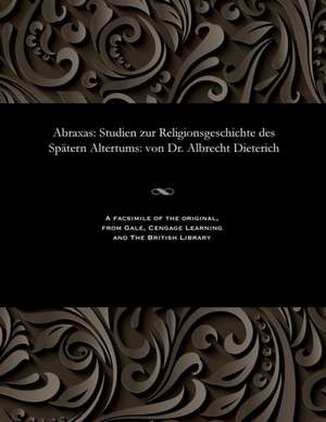 Abraxas de Albrecht Dieterich