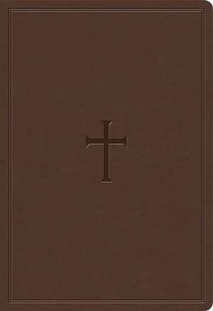 KJV Super Giant Print Reference Bible, Brown LeatherTouch, Indexed de Holman Bible Staff Holman Bible Staff