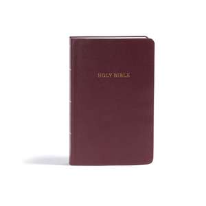 KJV Gift and Award Bible, Burgundy Imitation Leather de Holman Bible Publishers