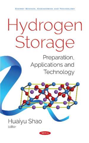 HYDROGEN STORAGE de HUAIYU SHAO