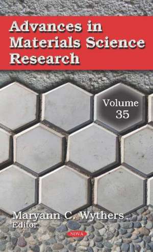 Advances in Materials Science Research