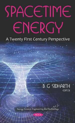 Spacetime Energy de B. G. Sidharth