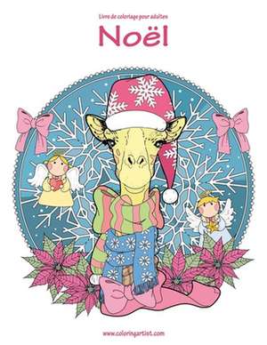 Livre de Coloriage Pour Adultes Noel 1 de Nick Snels