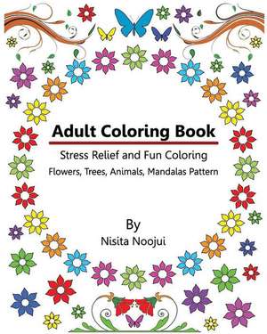 Adult Coloring Book de Nisita Noojui