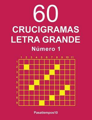 60 Crucigramas Letra Grande - N. 1 de Pasatiempos10