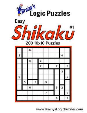 Brainy's Logic Puzzles Easy Shikaku #1 de Brainy's Logic Puzzles