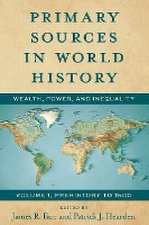 Primary Sources in World History de James Farr