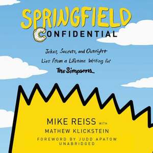 Springfield Confidential de Mathew Klickstein