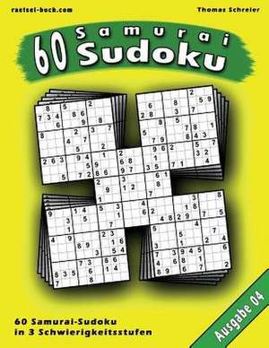 60 Samurai-Sudoku, Ausgabe 04 de Thomas Schreier