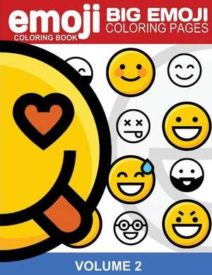 Emoji Coloring Book Big Emoji Coloring Pages Vol. 2 de Emoji Coloring Book Collection