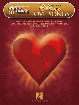 Disney Love Songs: E-Z Play Today Volume 234 de Hal Leonard Corp