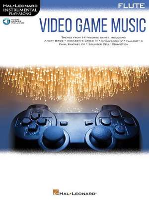 Video Game Music for Flute: Instrumental Play-Along Series de Hal Leonard Corp