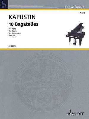 10 Bagatelles, Op. 59 de Nikolai Kapustin