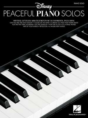 DISNEY PEACEFUL PIANO SOLOS