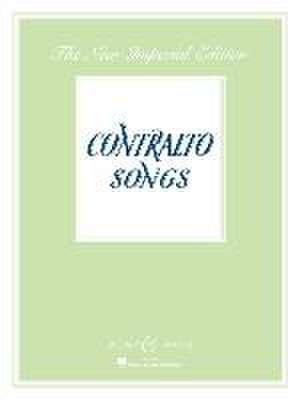 Contralto Songs: The New Imperial Edition de Hal Leonard Corp