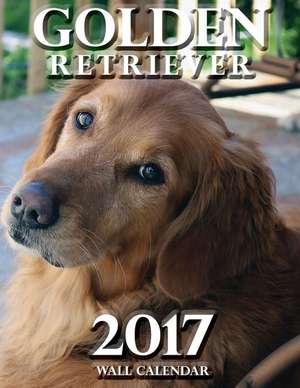 Golden Retriever 2017 Wall Calendar de Lotus Art