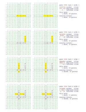 Fifty Scrabble Box Scores Games 3951-4000 de MR Francis Gurtowski