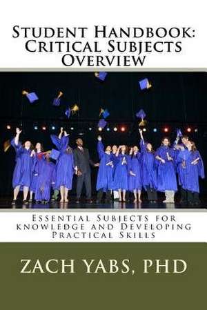 Student Handbook de Yabs Phd, Dr Zach
