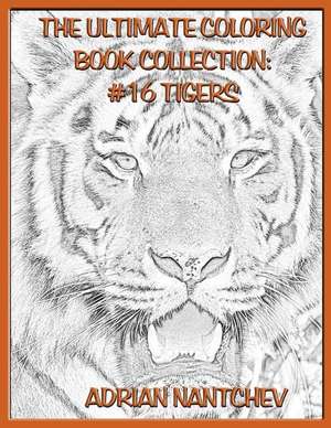 The Ultimate Coloring Book Collection #16 Tigers de Nantchev, Adrian