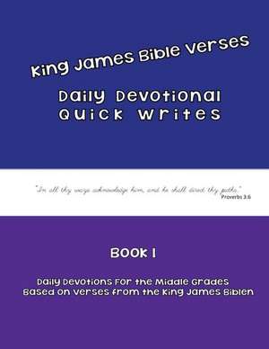 Daily Devotional Quick Writes for Middle Grades de Glock, Richard