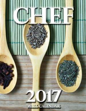 Chef 2017 Wall Calendar de Lotus Art