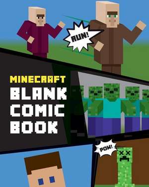 Minecraft Blank Comic Book de Creative Notebooks