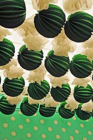 Green Lanterns at Fair in Seville Spain Journal de Cool Image