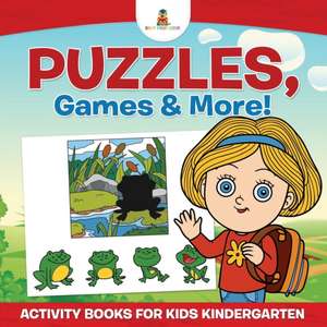 Puzzles, Games & More! Activity Books for Kids Kindergarten de Baby Professor