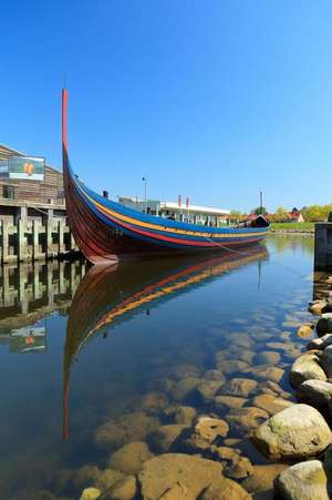 Viking Longboat in Roskilde Denmark Journal de Cs Creations