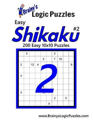 Brainy's Logic Puzzles Easy Shikaku #2 de Brainy's Logic Puzzles