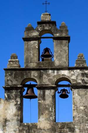 San Juan Mission Bells in San Antonio Texas USA Journal de Cs Creations