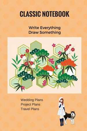 Classic Notebook Write Everything Draw Something de Parker, Pie