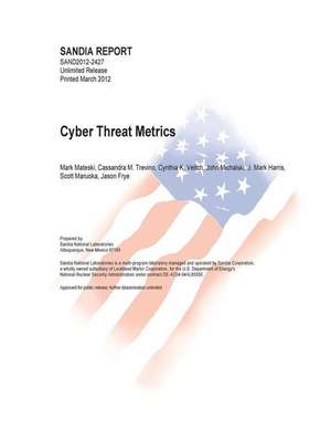 Cyber Threat Metrics de U. S. Department of Energy