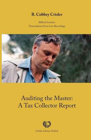 Auditing the Master de Crisler, B. Cobbey