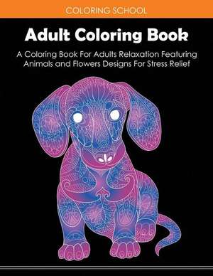 Adult Coloring Book de School, Coloring