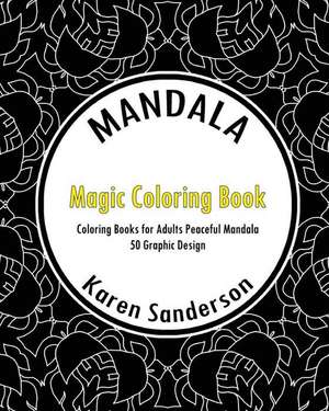 Magic Coloring Book de Sanderson, Karen