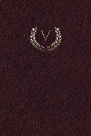 Monogram "V" Notebook de Services, N. D. Author