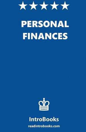 Personal Finances de Introbooks