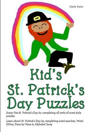 Kids' St. Patrick's Day Puzzles de Irwin, Emily