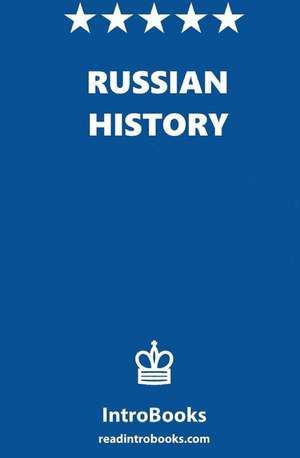 Russian History de Introbooks