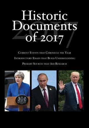 Historic Documents of 2017 de Heather Kerrigan