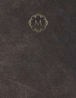 Monogram M Grid Sketchbook de Services, N. D. Author