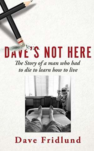 Dave's Not Here: The Story of a man who had to die to learn how to live de Dave Fridlund