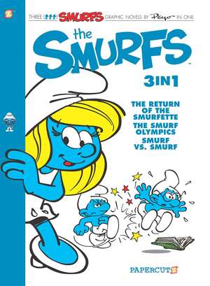 The Smurfs 3-in-1 Vol. 4: The Return of Smurfette, The Smurf Olympics, and Smurf vs Smurf de Peyo