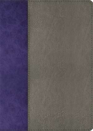 The Jeremiah Study Bible, Nkjv: Gray and Purple Leatherluxe Limited Edition de David Jeremiah